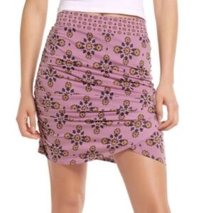 Free People Floral Skirt